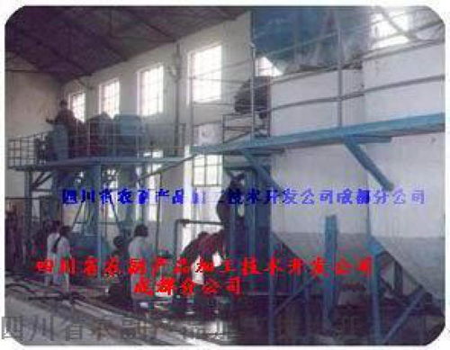 四川粉葛根淀粉生產線與設備解析